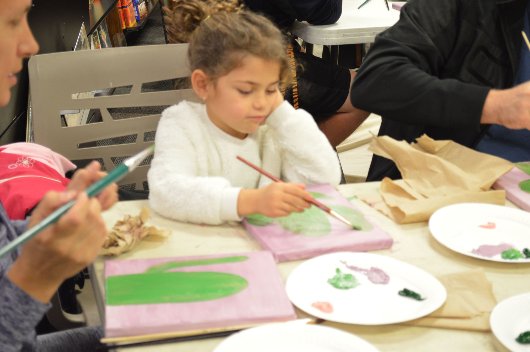Paint nite at Bookmans offers fun and art for all